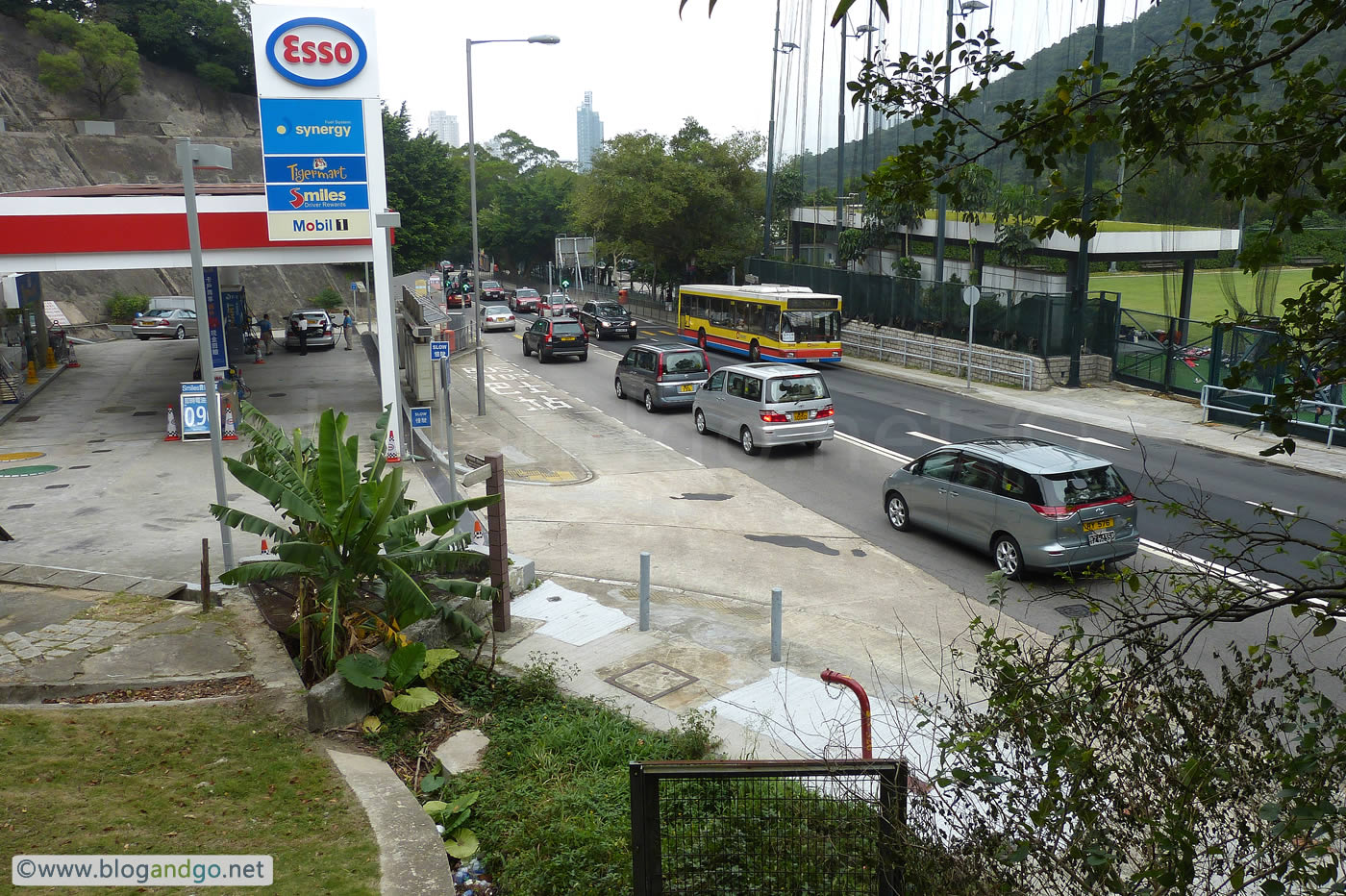 Wong Nai Chung - West Brigade HQ - Forner Car Park